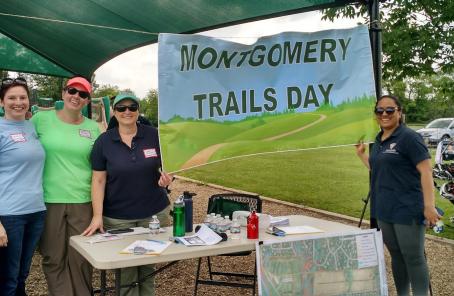 2018 Montgomery Trails Day Info Stand